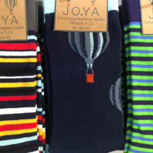 Mens Bamboo Socks - Balloons