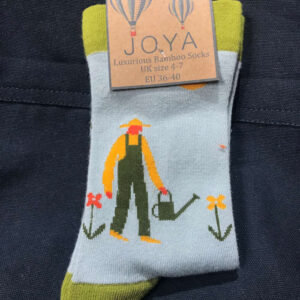 Womens Bamboo Socks - Gardening