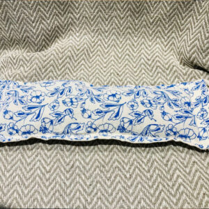 Natural Cotton Wheat Bag - Blue