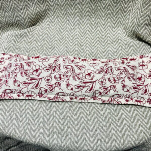 Natural Cotton Wheat Bag - Purple