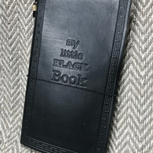 Leather Cover Journal (My Little Black Book)