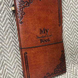 Leather Cover Journal (My Bucket List)