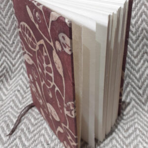 Batik Print Notebook (Brown)