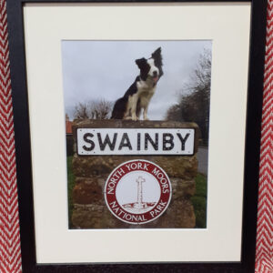 Meg Swainby Framed Print (Black)