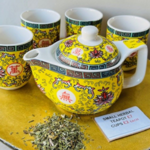 Herbal Teacup - Oriental Design